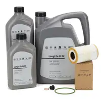 7L ORIGINAL VAG 0W-30 LONGLIFE III FE engine oil + oil filter A4 S4 B8 A5 S5 A6 C7 Q5 3.0 TFSI