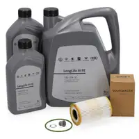 7L ORIGINAL AUDI 0W30 engine oil + oil filter A4 S4 B8 A5 S5 A6 C7 A7 4G A8 4h Q7 4M 3.0 TFSI