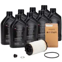 8L ORIGINAL AUDI 0W-30 Motor&ouml;l + &Ouml;lfilter S4 RS4 B9 S5 RS5 5F A6 C8 A7 4K Q5 Q7 Q8 55 TFSI