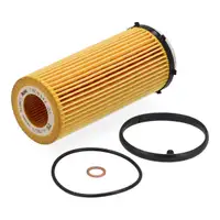 ORIGINAL BMW filter set, 4 pieces + 8L 5W30 engine oil F10 F11 F07 525-535d F01-04 730d 740d N57