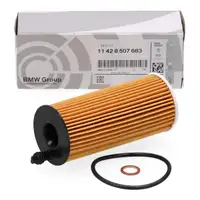 ORIGINAL BMW Ölfilter F10/21 F22 E90-93 F30-34 F32-36 F10 F11 F07 N47 N57 11428507683