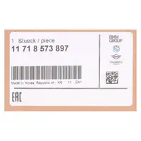 ORIGINAL Mini AGR K&uuml;hler + Ventil R60 R61 1.6/2.0D N47 ohne Abgasnorm Euro 5 11718573897