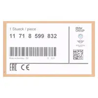 ORIGINAL BMW AGR K&uuml;hler + Ventil 3er G20 G21 5er G30 G31 X3 G01 X4 G02 G05 B57 11718599832