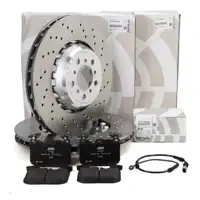 ORIGINAL BMW Bremsscheiben + Bremsbel&auml;ge + Sensor M2 F87 M3 F80 M4 F82 F83 vorne