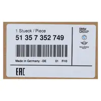 ORIGINAL BMW Fensterheber Fensterheberregler 4er F33 F83 Cabrio hinten links 51357352750