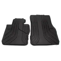 ORIGINAL BMW rubber mats, set of 3, F30, F31, F34, front, 51472339809