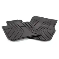 ORIGINAL BMW rubber mats, set of 3, F30, F31, F34, front, 51472339809