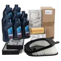ORIGINAL BMW filter set, 3 pieces + 8L 5W30 engine oil X5 E70 X6 E71 E72 xDrive30d xDrive40d N57