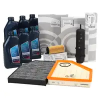 ORIGINAL BMW filter set, 4 pieces + 6L 5W30 engine oil G42 220d G20/21 316-320d G22/23/26 420d B47