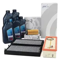 ORIGINAL BMW filter set, 3-piece + 5L 5W30 engine oil X5 F15 sDrive25d xDrive25d 231 hp B47