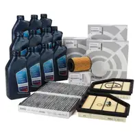ORIGINAL BMW Filterset + 11L 5W30 Motor&ouml;l 5er G30 M550i xDrive N63 462/530 PS