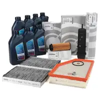 ORIGINAL BMW Filterset 4-tlg + 7L 5W30 Motor&ouml;l G30/31 M550d G10/12 750d X5 G05 X6 G06 M50d