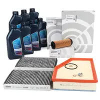 ORIGINAL BMW Filterset 3-tlg + 7L 5W30 Motor&ouml;l G30/31 G32 G11/12 G14-16 X5 X6 X7 B58 B57