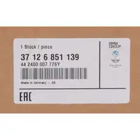 ORIGINAL BMW shock absorber gas damper 5 Series F07 Gran Turismo EDC rear left 37126851139