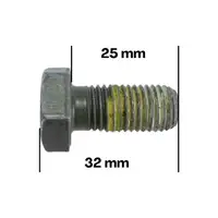 2x ORIGINAL BMW Schraube Schwungrad M12x1,5x25,5 1er 2er 3er 4er 5er X1 X2 X3 11227797966