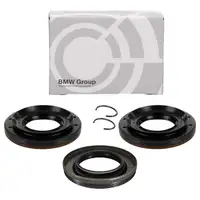 3x ORIGINAL BMW Wellendichtring Simmerring Differential Hinterachse
