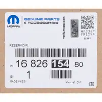 ORIGINAL PSA MOPAR Harnstoff-Tank C3 3 C-Elysee 208 1 2008 1 301 1.4/1.6 HDi 1682615480