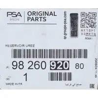 ORIGINAL PSA Opel Urea Tank Additive Astra L 1.5 308 2 3 1.5 2.0 9826092080