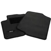 ORIGINAL Peugeot textile mats Car mats Set 207 / SW 4 pcs 9664.VG