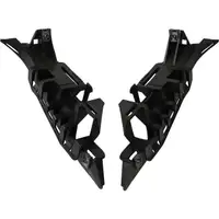 ORIGINAL Peugeot front trim bracket, bumper bracket, front bumper 307