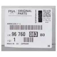 ORIGINAL Citroen bumper bracket C4 Grand / Picasso 2 front lower 9676008380