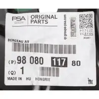 ORIGINAL Citroen Peugeot Achsk&ouml;rper Achstr&auml;ger C2 C3 1 2 207 208 1 2008 1 vorne 9804208180