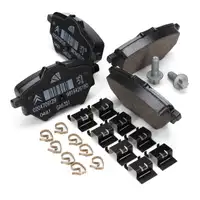 ORIGINAL PSA OPEL Bremsscheiben + Bel&auml;ge C3 IV C4 III / X e-208 Corsa-e Mokka-e hinten