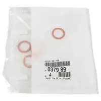 4x ORIGINAL CITROEN PEUGEOT OPEL PSA Dichtring &Ouml;lablassschraube 1.4 1.6 0379.89