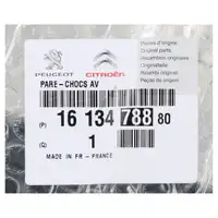 ORIGINAL Peugeot bumper FRONT 1613478880 for 208