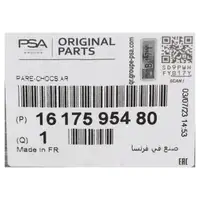 ORIGINAL Peugeot Sto&szlig;stange Sto&szlig;f&auml;nger 2008 (CU) hinten 1617595480