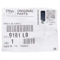 ORIGINAL Citroen T&uuml;rfeststeller T&uuml;rhalteband T&uuml;rfangband C3 I II hinten 9181.L9