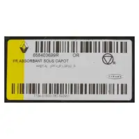 ORIGINAL Dacia Schalldämmmatte Motorhaubendämmung Dokker 658403699R