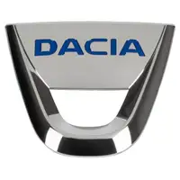 ORIGINAL DACIA Emblem Schriftzug Heckklappe CHROM Logan MCV 2 Sandero 2 908890024R