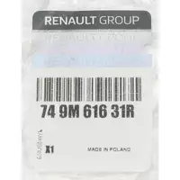 ORIGINAL Dacia Textilmatten Fu&szlig;matten Satz Anthrazit 4-tlg Duster 3 1.6 Hybrid 749M61631R