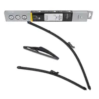 ORIGINAL DACIA Scheibenwischer Wischerbl&auml;tter Set Bigster vorne + hinten