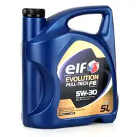 5L elf Evolution Full-Tech FE 5W30 engine oil ORIGINAL Renault oil filter 8200768927