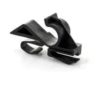 2x ORIGINAL Fiat bracket clip for rear shelf, Punto 199, Stilo 192, Ypsilon 843, left and right