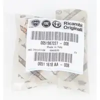 8x ORIGINAL Fiat clip door trim with seal 500X Tipo (356_, 357_) 51987227