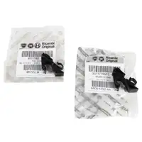 2x ORIGINAL Fiat bracket clip for rear shelf, Punto 199, Stilo 192, Ypsilon 843, left and right