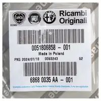 ORIGINAL Fiat Ansaugschlauch Ladeluftschlauch Luftfiltergeh&auml;use 500 500C 312 1.2 51806858