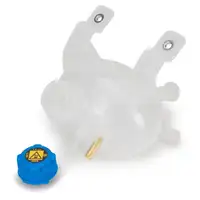 ORIGINAL Fiat expansion tank Coolant reservoir + cap 500L 51881757