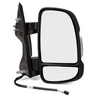 ORIGINAL Fiat exterior mirror, side mirror, electrically heated, Ducato 250, right, 735773344