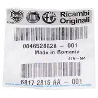 ORIGINAL Fiat sealing ring intercooler hose Panda 169 Punto 188 Doblo 119 1.1 1.2 46528828