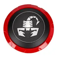 4x ORIGINAL Fiat Abarth hub cap wheel cover &Oslash; 140mm 500 500C 595 695 from model year 2016 52039524