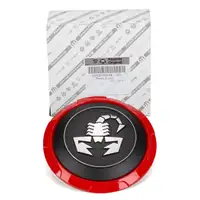 1x ORIGINAL Fiat Abarth hub cap wheel cover &Oslash; 140mm 500 500C 595 695 from model year 2016 onwards 52039524