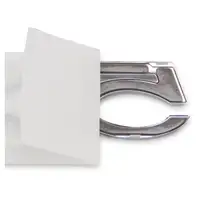 ORIGINAL Fiat Emblem Schriftzug B S&auml;ule 500 C (312_) links / rechts 735596617