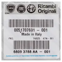 ORIGINAL Fiat spring plate, spring washer, spring sheet 500 Panda Punto Idea 51707691