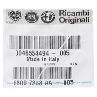 ORIGINAL Fiat guide sleeve release bearing clutch Bravo 2 Punto Doblo Stilo Idea 46554494