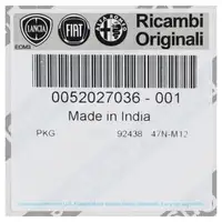 ORIGINAL Fiat Alfa Romeo Kraftstofffilter Dieselfilter + Geh&auml;use Ducato 500 Doblo 52027036