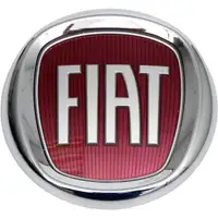 ORIGINAL Fiat Emblem Frontemblem Logo Plakette Zeichen &Oslash; 10cm Bravo 2 198 vorne 51944206